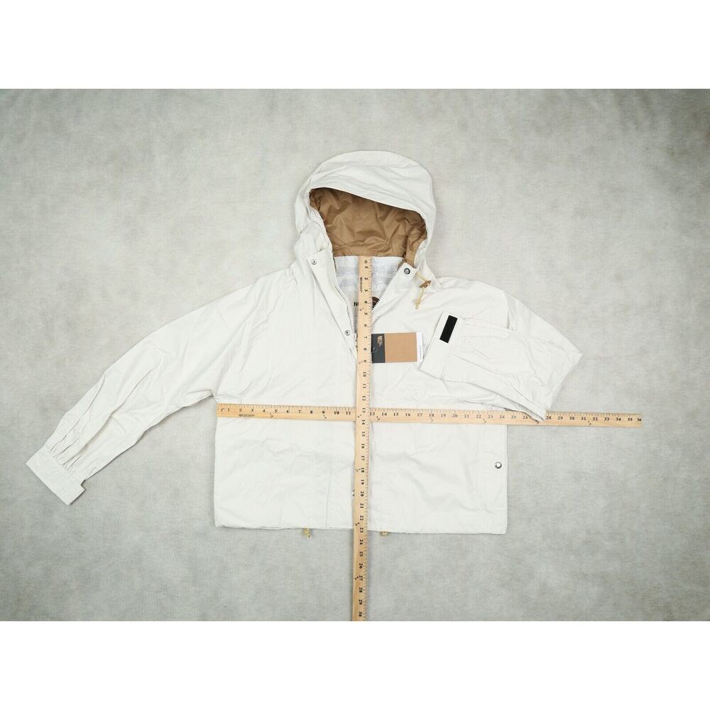 The North Face Hooded Rain Jacket White Size XL 2711 - Picture 3 of 4